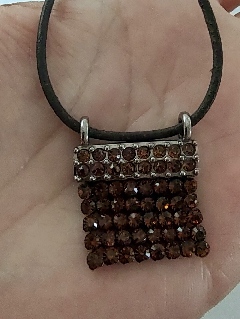 Swarovski Cord Necklace